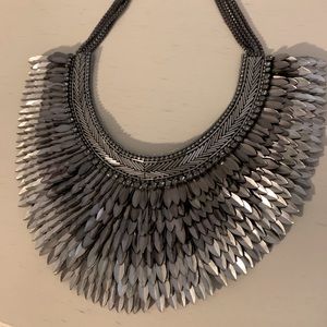 Beautiful silver necklace